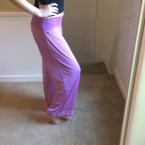 Soybu Pants - Super Lightweight & Sheer Lavender Beach Pants